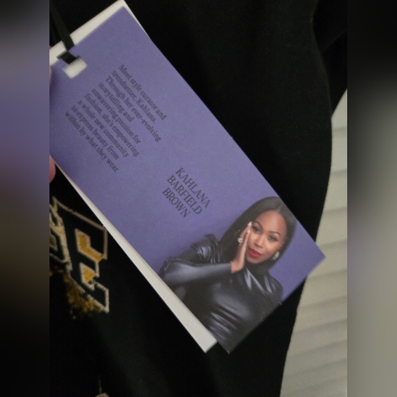 NWT Future Collective Graphic Tee Dress Lace-Up M - Picture 9 of 10